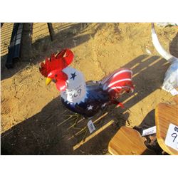 3' METAL ROOSTER (C6)