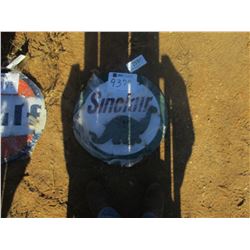 METAL SINCLAIR OIL SIGN (C6)