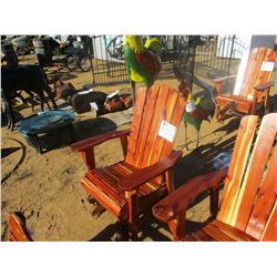 RED CEDAR GLIDER CHAIR (C6)