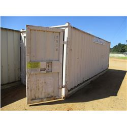 20' STEEL SHIPPING CONTAINER, (C6)