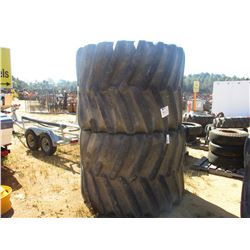 (2) 76X50.00B32 TIRES, (C7)