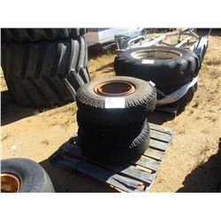 (3) 10.00-15 TIRES & RIMS, (C7)
