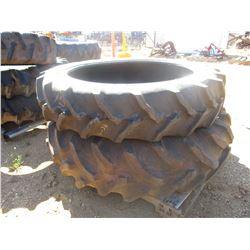 (2) MISC SIZE TIRES, (C7)