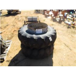 16.9-28 TIRES & RIMS (C7)