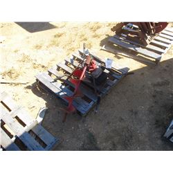 HAND AUGER W/GAS ENGINE, (C8)