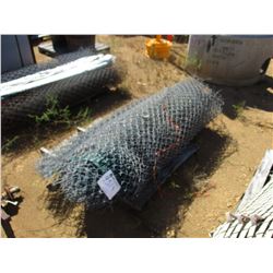 - 2 PALLETS 5' CHAIN LINK FENCE, (C8)