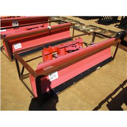 SNOW PLOW/ DOZER BLADE 86" FITS SKID STEER LOADER, (B5)