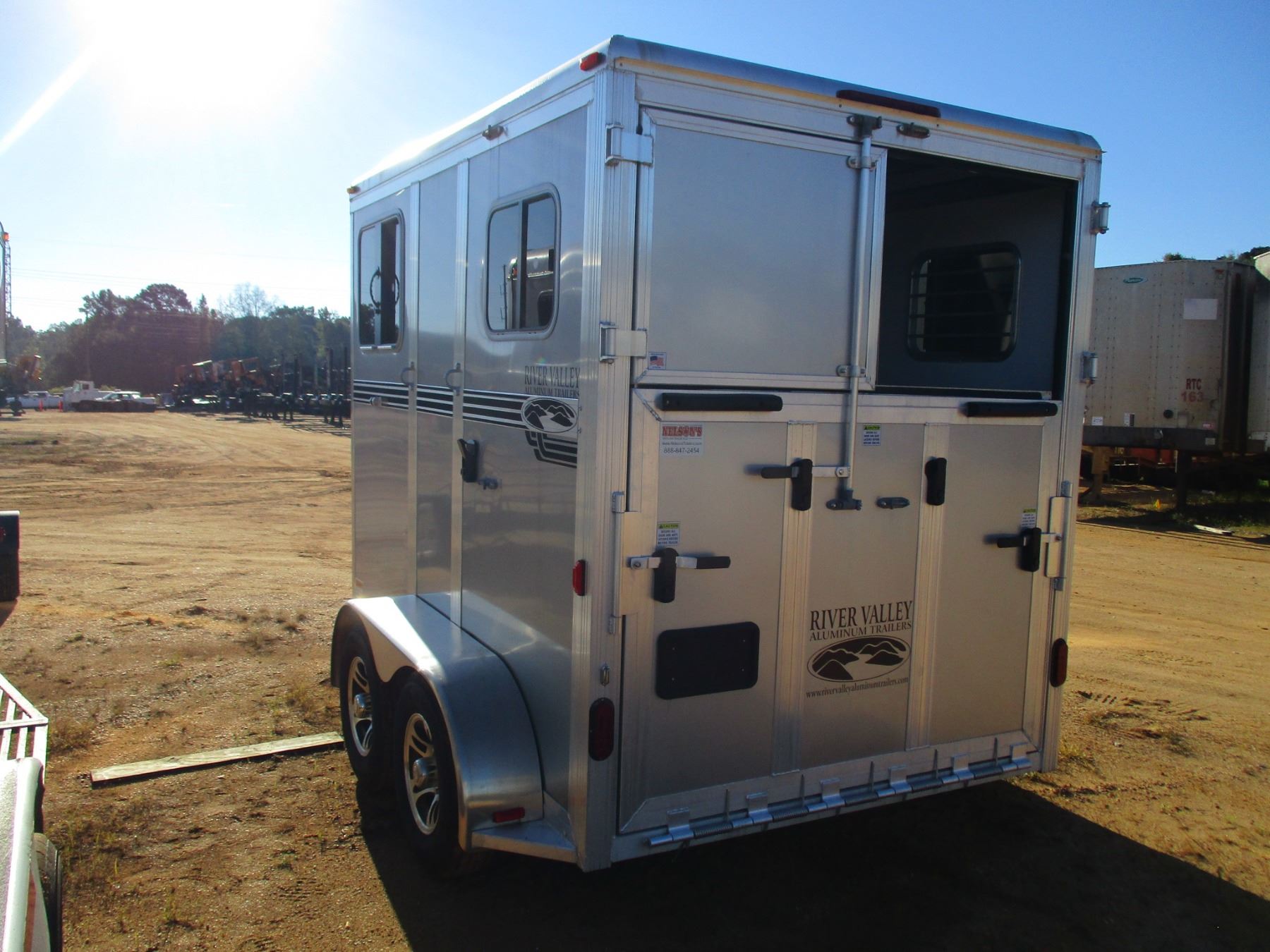 2017 ECLIPSE HORSE TRAILER, VIN/SN1E9BH1428HS400343 T/A, BUMPER PULL