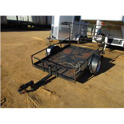 TAG TRAILER, - 60" X 92", RAMP, 205/75D14 TIRES (C1)
