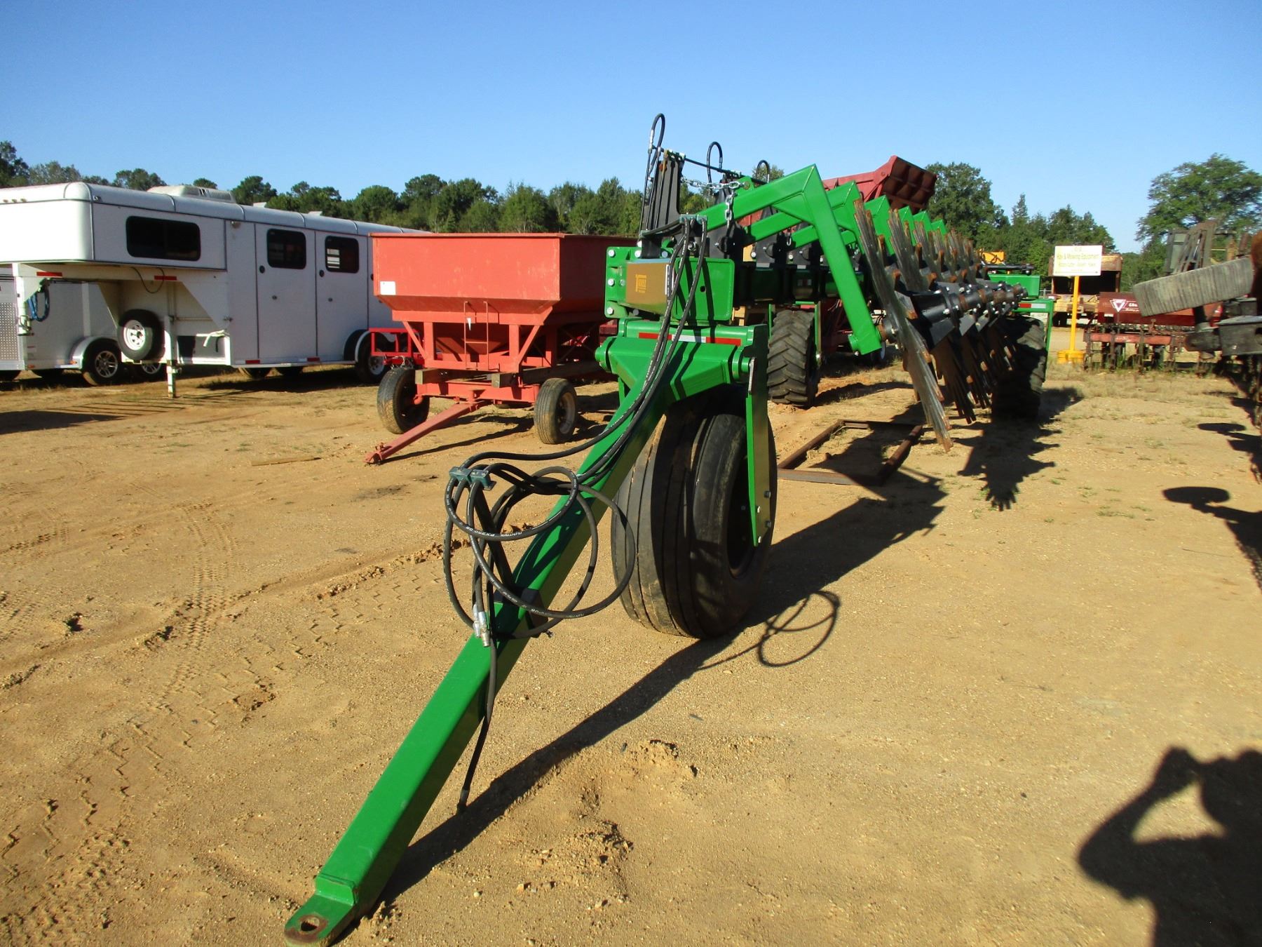 HARRELL RR5006 HD ROOT/ROCK RAKE VIN/SN:08170066 - INDEPENDENT FLOATING ...