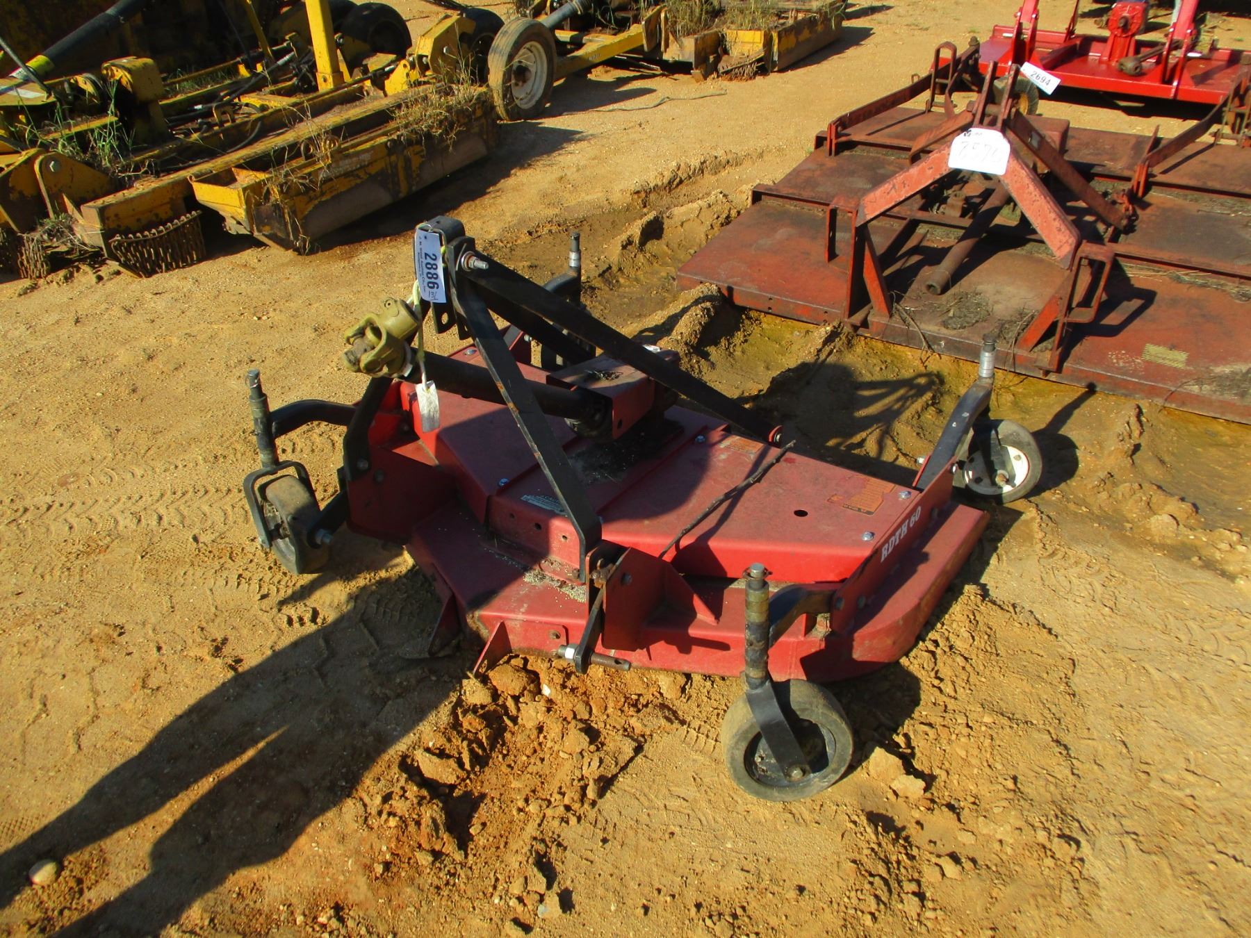 BUSH HOG RDTH 60" FINISHING MOWER, 3 PTH (C2)