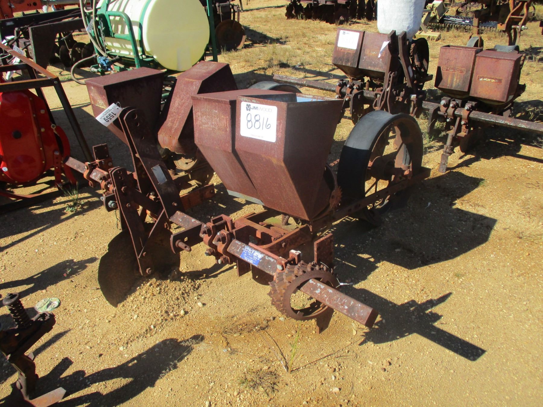 BURCH 2 ROW PLANTER, (C3) - J.M. Wood Auction Company, Inc.