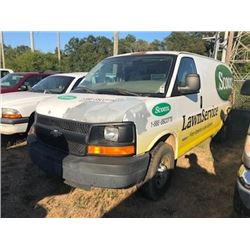 2005 CHEVROLET EXPRESS CARGO VAN, VIN/SN:1GCHG35U751235802 GAS ENG, A/T, SPRAYER TANKS, HOSES W/REEL