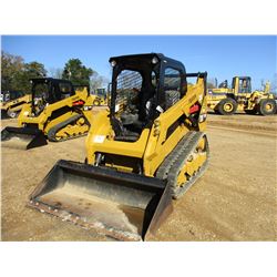 2016 CAT 259D SKID STEER LOADER, VIN/SN:FTL07374 - CRAWLER, BUCKET, CANOPY, TWO SPEED, METER READING