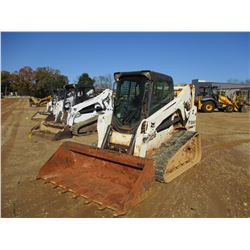 2012 BOBCAT T650 SKID STEER LOADER, VIN/SN:A3P013606 - CRAWLER, BUCKET, CAB, A/C, METER READING 3,62