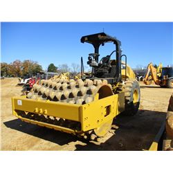 2015 CAT CS56B ROLLER, VIN/SN:LHC00658 - VIBRATORY, 84" PADFOOT DRUM, CANOPY, METER READING 2,300 HO