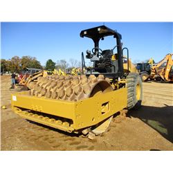 2014 CAT CP56B ROLLER, VIN/SN:LHC00591 - VIBRATORY, 84" PADFOOT DRUM, CANOPY, METER READING 2,626 HO