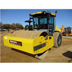 2014 DYNAPAC CA2500 ROLLER, VIN/SN:10000138TDA014792 - VIBRATORY, 84" SMOOTH DRUM, CAB, A/C, METER R