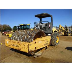 2012 VOLVO SD100D ROLLER, VIN/SN:VCE05100H08226263 - VIBRATORY, 84" PADFOOT DRUM, CANOPY, METER READ