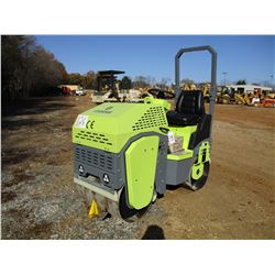 STORIKE ST1000 ROLLER, VIN/SN:1808063 -TANDEM, 28" DRUMS, VIBRATORY, ROLL BAR, METER READING 2 HOURS