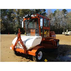 BROCE CR350 BROOM, VIN/SN:401257 - TOWABLE, WATER SYSTEM, CAB, A/C, METER READING 1,281 HOURS