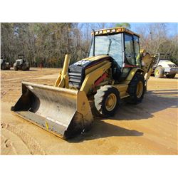 2005 CAT 420D LOADER BACKHOE, VIN/SN:FDP24828 - 4X4, E-STICK, MP BUCKET, CAB, A/C, METER READING 8,6