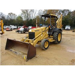 FORD 555D LOADER BACKHOE, VIN/SN:A430946 - BUCKET, CANOPY, METER READING 2,047 HOURS