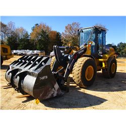 2015 JOHN DEERE 544K WHEEL LOADER, VIN/SN:665294 - COUPLER, FORKS, BUCKET, CAB, A/C, 20.5R25 TIRES, 