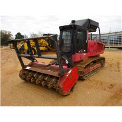 2006 FECON FTX130-FM MULCHER, VIN/SN:0260406 - CRAWLER, FECON MULCHING HEAD, CAB, WINCH, A/C, METER 