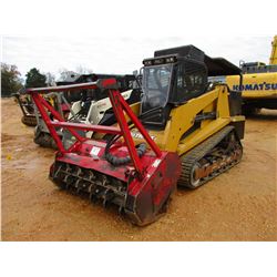 2005 ASV POSI-TRACK RC100 SKID STEER LOADER, VIN/SN:RSD01414 - CRAWLER, FECON BH-74-SS MULCHING HEAD