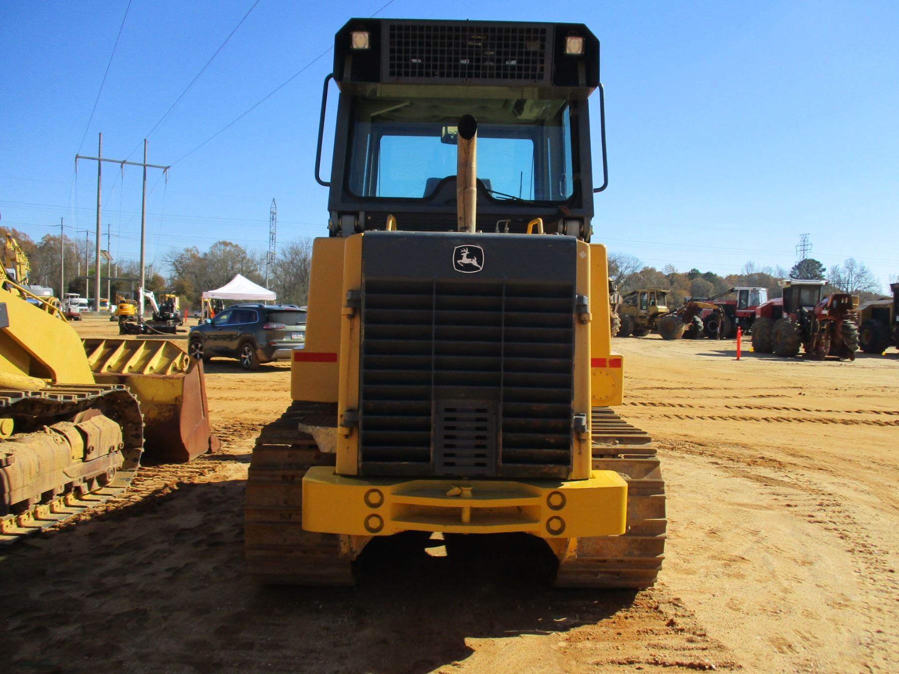 2012 JOHN DEERE 655C SERIES II CRAWLER LOADER, VIN/SN:009011 - BUCKET ...