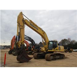 2014 KOMATSU PC490LC-10 HYDRAULIC EXCAVATOR, VIN/SN:A40634 - 12'-6" STICK, 36" BUCKET, COUPLER, REAR