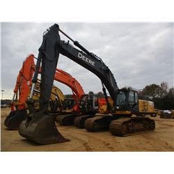 2012 JOHN DEERE 470G LC HYDRUALIC EXCAVATOR, VIN/SN:470237 - 9' STICK, 60" BUCKET, CAB, A/C, METER R