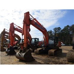 2014 HITACHI ZX210LC-5N HYDRAULIC EXCAVATOR, VIN/SN:330462 - 9'-6" STICK, 48" BUCKET, THUMB, AUX HYD