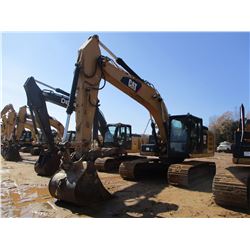 2014 CAT 320EL HYDRAULIC EXCAVATOR, VIN/SN:WBK02488 - 8'-6" STICK, 48" BUCKET, HYD THUMB, AUX HYD, R