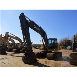 2011 JOHN DEERE 200D LC HYDRAULIC EXCAVATOR, VIN/SN:512719 - 10' STICK 42" BUCKET, AUX HYD, CAB, A/C