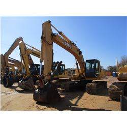 2006 JOHN DEERE 200CLC HYDRAULIC EXCAVATOR, VIN/SN:507298 - 9'-6" STICK, 42" BUCKET, THUMB, CAB, A/C