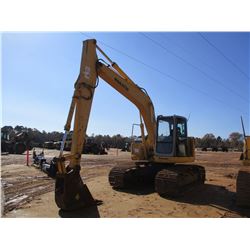 2007 KOMATSU PC158USLC-2 EXCAVATOR, VIN/SN:10193 - 9'-10' STICK, 18" BUCKET, ZERO TURN, CAB, A/C, ME