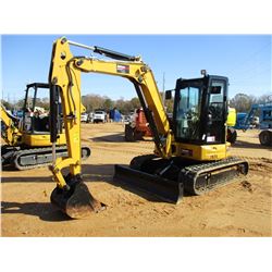 2016 CAT 305E2 CR MINI EXCAVATOR, VIN/SN:H5M01245 - 6' STICK, 22" BUCKET, AUX HYD, BLADE, RUBBER TRA