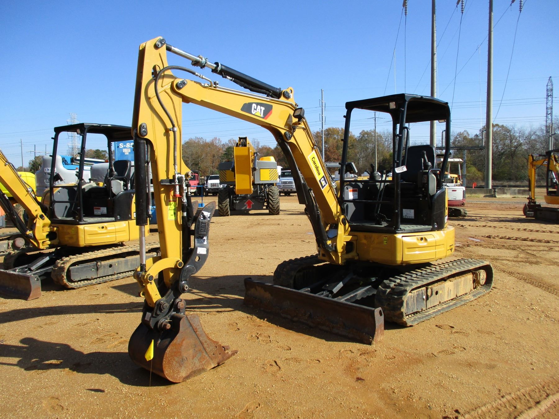 2016 CAT 304E2 CR MINI HYDRAULIC EXCAVATOR, VIN/SNME401891 6'9