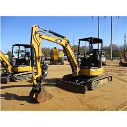2016 CAT 304E2 CR MINI HYDRAULIC EXCAVATOR, VIN/SN:ME401891 - 6'-9" STICK, 24" BUCKET, COUPLER, HYD 