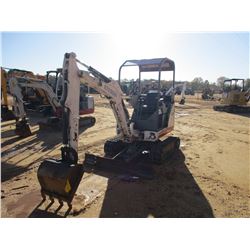 2011 BOBCAT 324 MINI HYDRALUIC EXCAVATOR, VIN/SN:AKY511487 - 4' STICK. AUX HYD, BLADE, RUBBER TRACKS