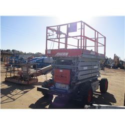 2007 SKYJACK SJ8243 SCISSOR LIFT, VIN/SN:343788 - 4X4, 43' HEIGHT, KUBOTA DIESEL ENGINE, 1000# CAPAC