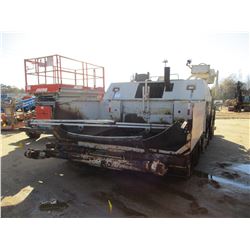 CEDAR RAPIDS CR451 PAVER, VIN/SN:48633 - 10'-20' SCREED, ON RUBBER TIRES, METER READING 10,120 HOURS