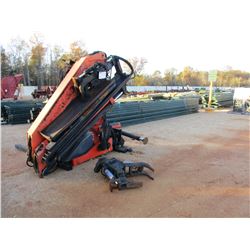 TIFFIN PALFINGER CRANE TYPE PK15500 W/SPARE GRAPPE (B-2)