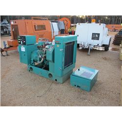 ONAN TECHSTAR 35G GENERATOR SET, - LP/NATURAL GAS ENGINE (B-3)