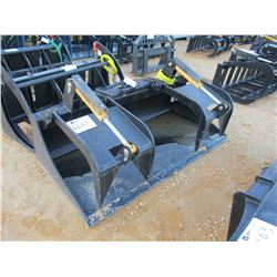 GP BUCKET W/TOP CLAMP, 72", FITS SKID STEER LOADER (B-5)