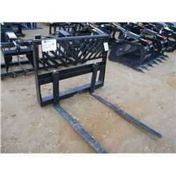 FORK ATTACH, FITS SKID STEER LOADER (B-5)