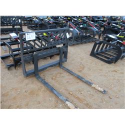 FORK ATTACH, FITS SKID STEER LOADER (B-5)