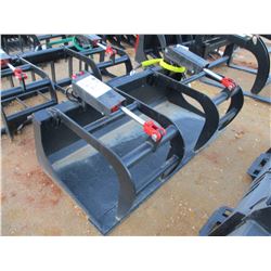 GP BUCKET W/TOP CLAMP, 66", FITS SKID STEER LOADER (B-5)